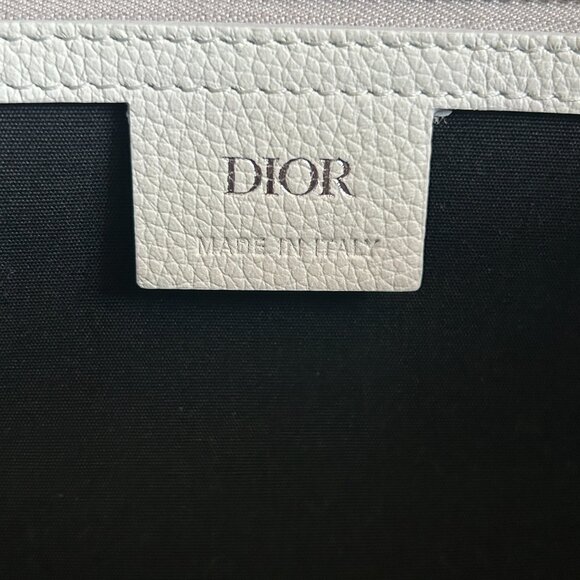 Dior White Oblique Lingot 50 Duffle Bag - Picture 7 of 7